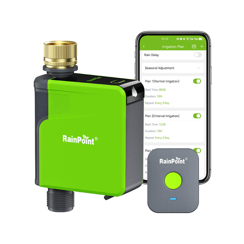 Brass Inlet Smart Sprinkler Timer for Watering