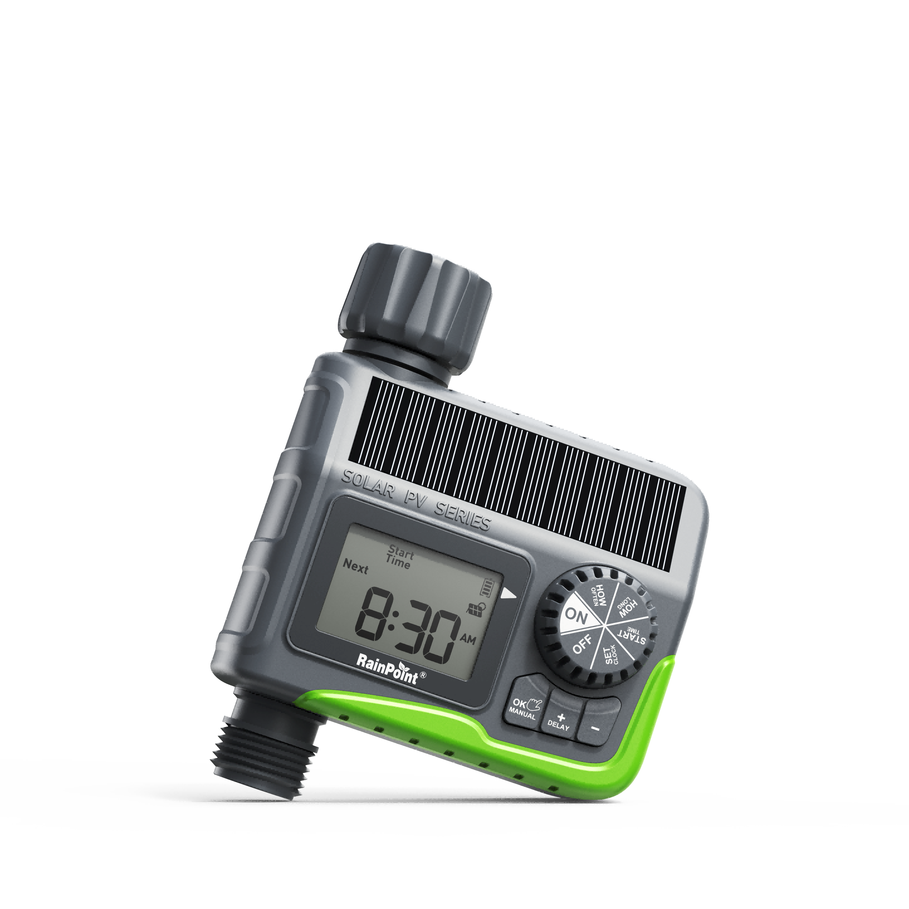 RainPoint 1-Zone Outdoor Solar Water Timer