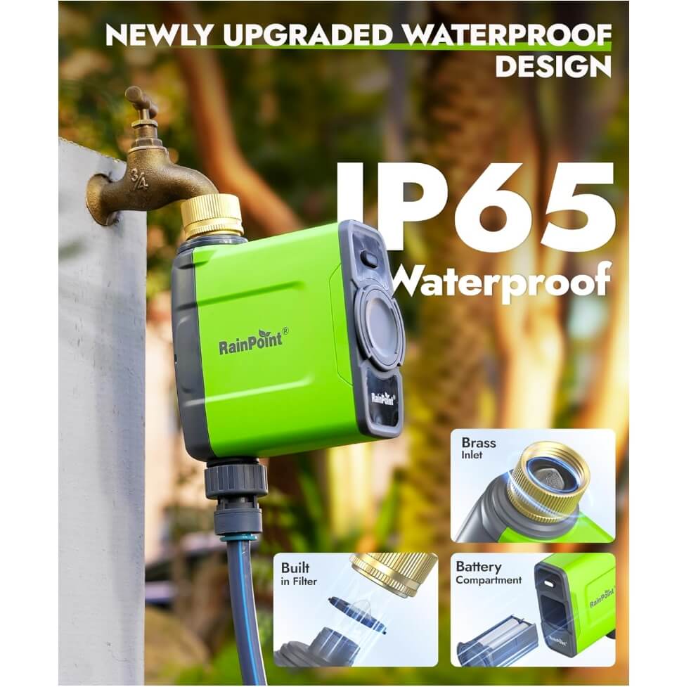 best way to water plants automatically