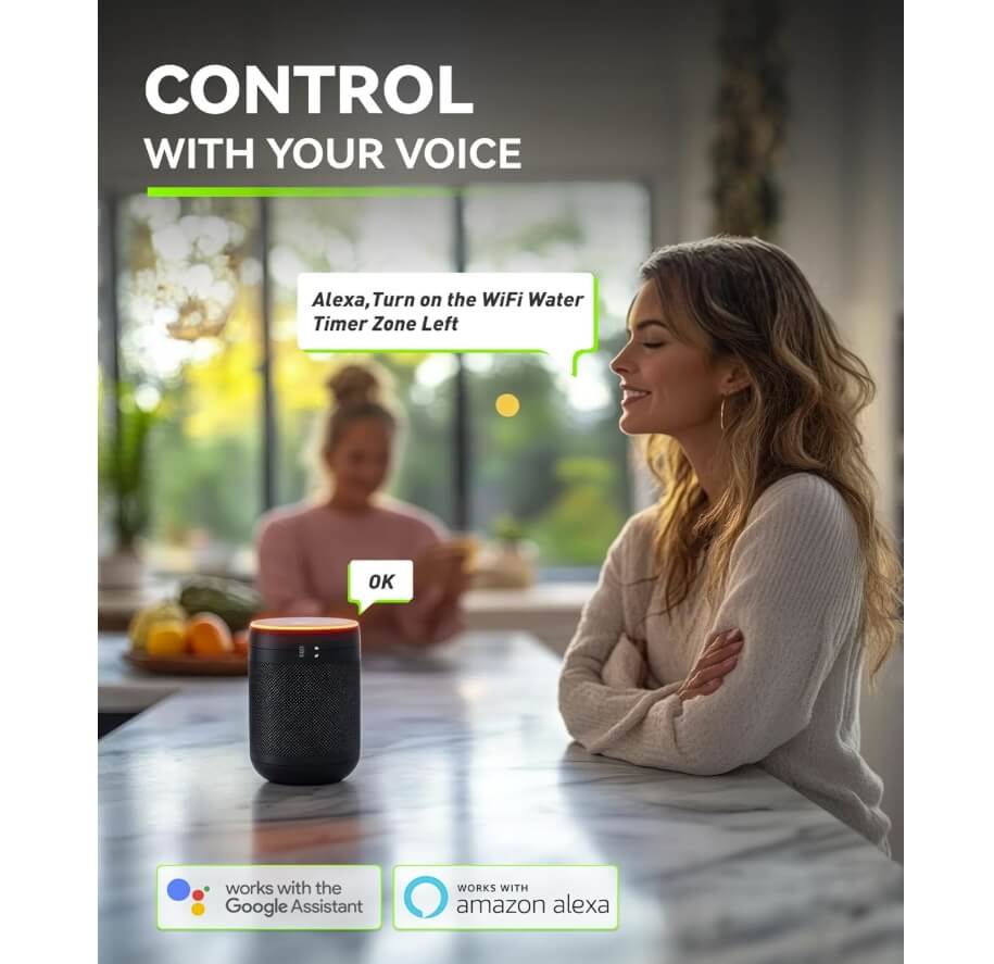 how to set up RainPoint irrigation