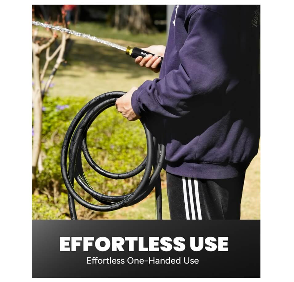 RAINPOINT Garden Hose 25ft x 5/8"