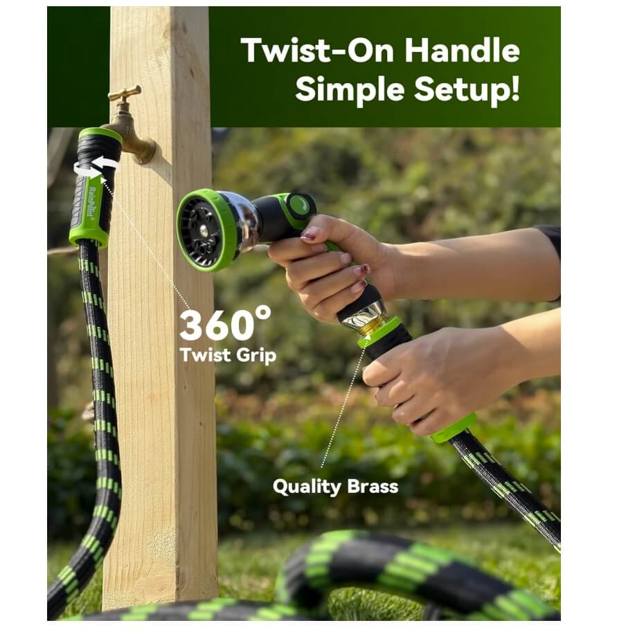 RAINPOINT 75 Foot Garden Hose