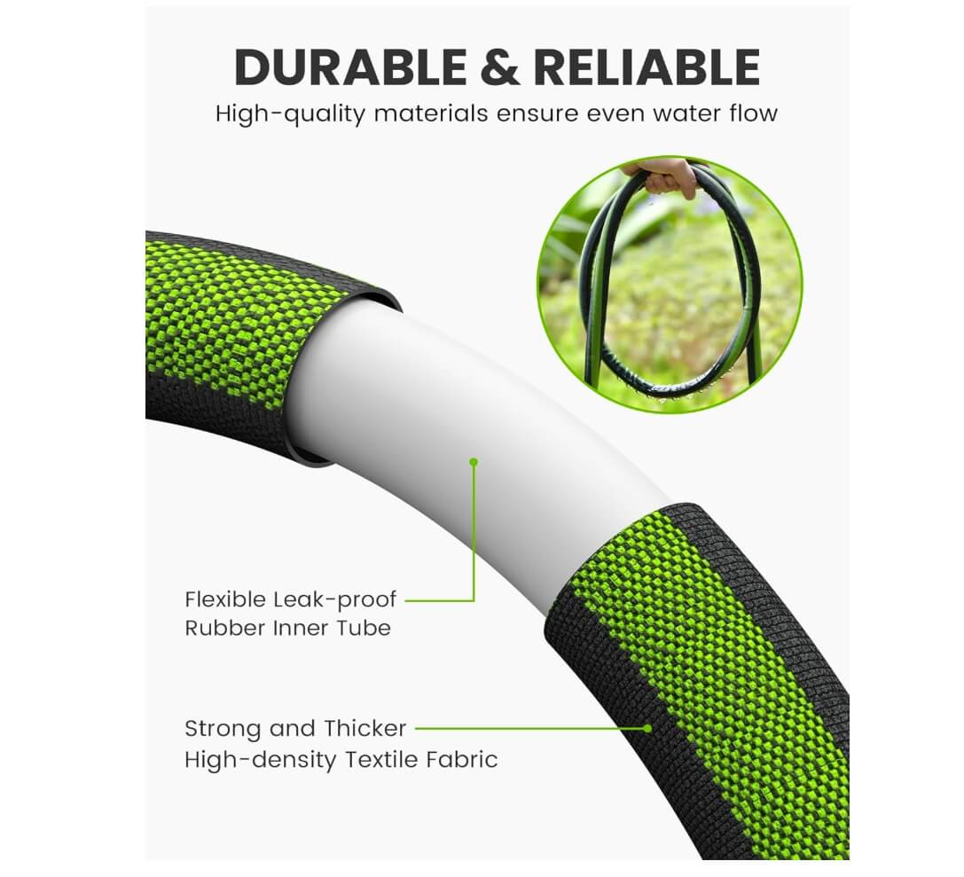 RAINPOINT Flat Soaker Hose 100FT