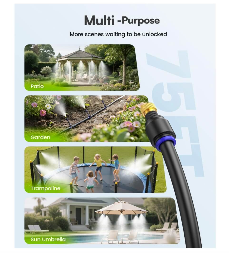 patio misting kit