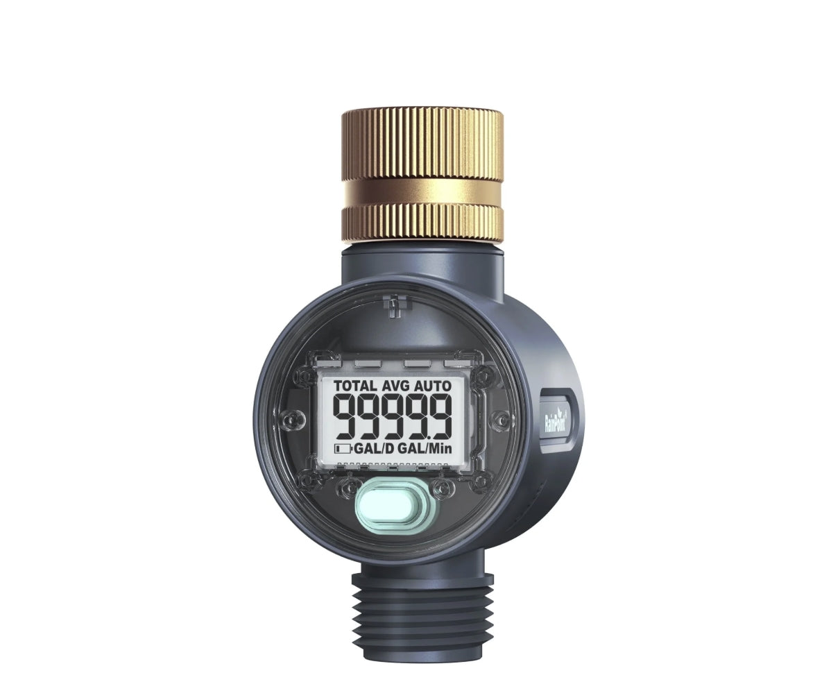 RainPoint Water Flow Meter for Garden Hose Watering
