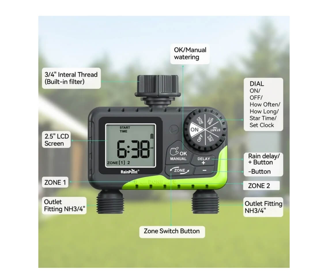 Digital Garden Hose Timer