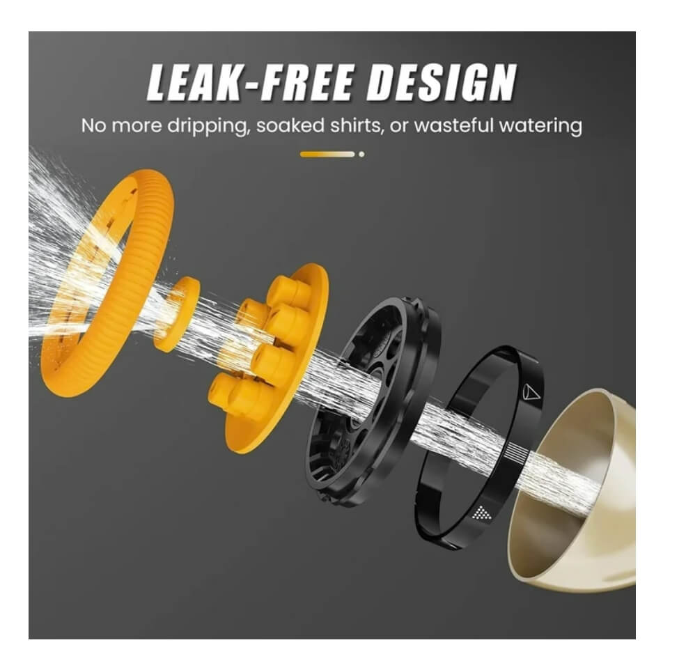 RainPoint Garden Hose Nozzle Sprayer,Yellow