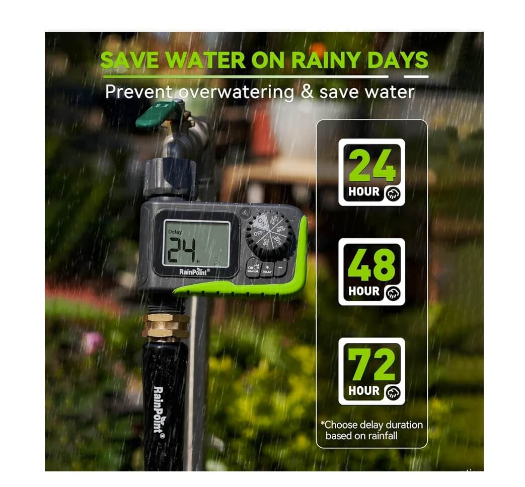 RainPoint Hose Timer for Garden Outdoor