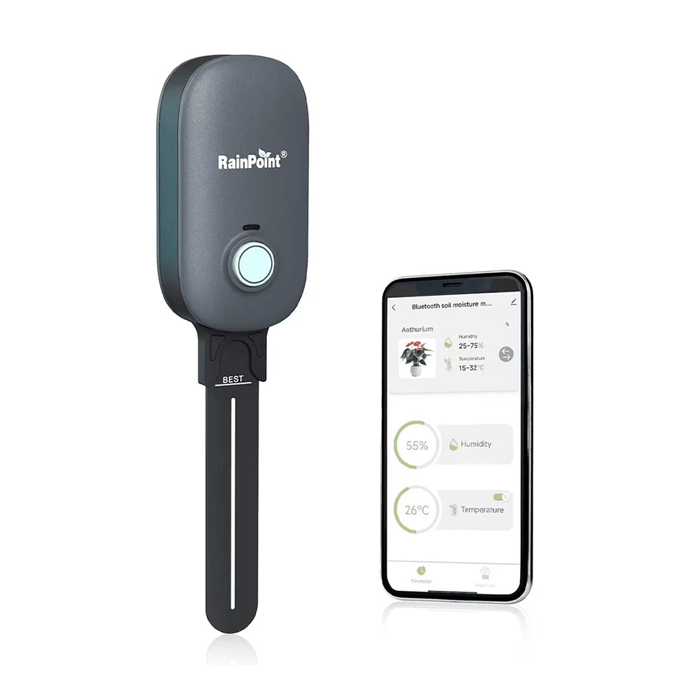 Bluetooth Soil Moisture & Temp Meter