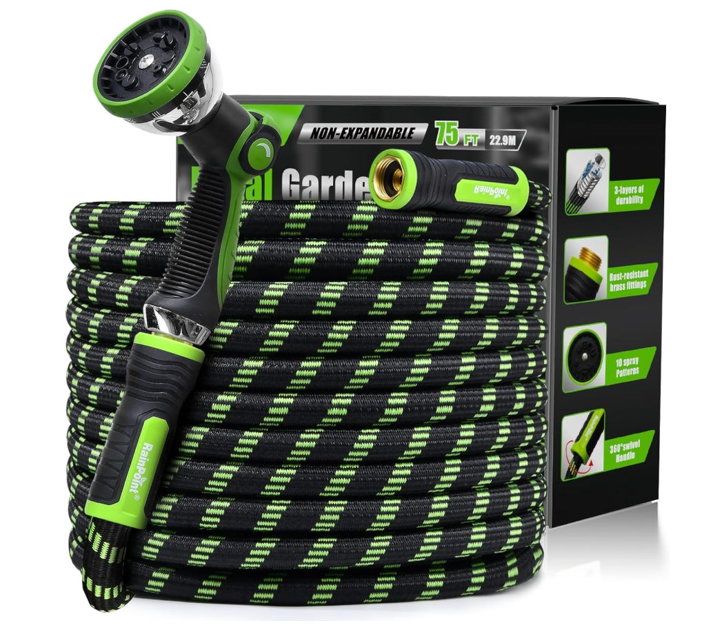 RAINPOINT 75 Foot Garden Hose