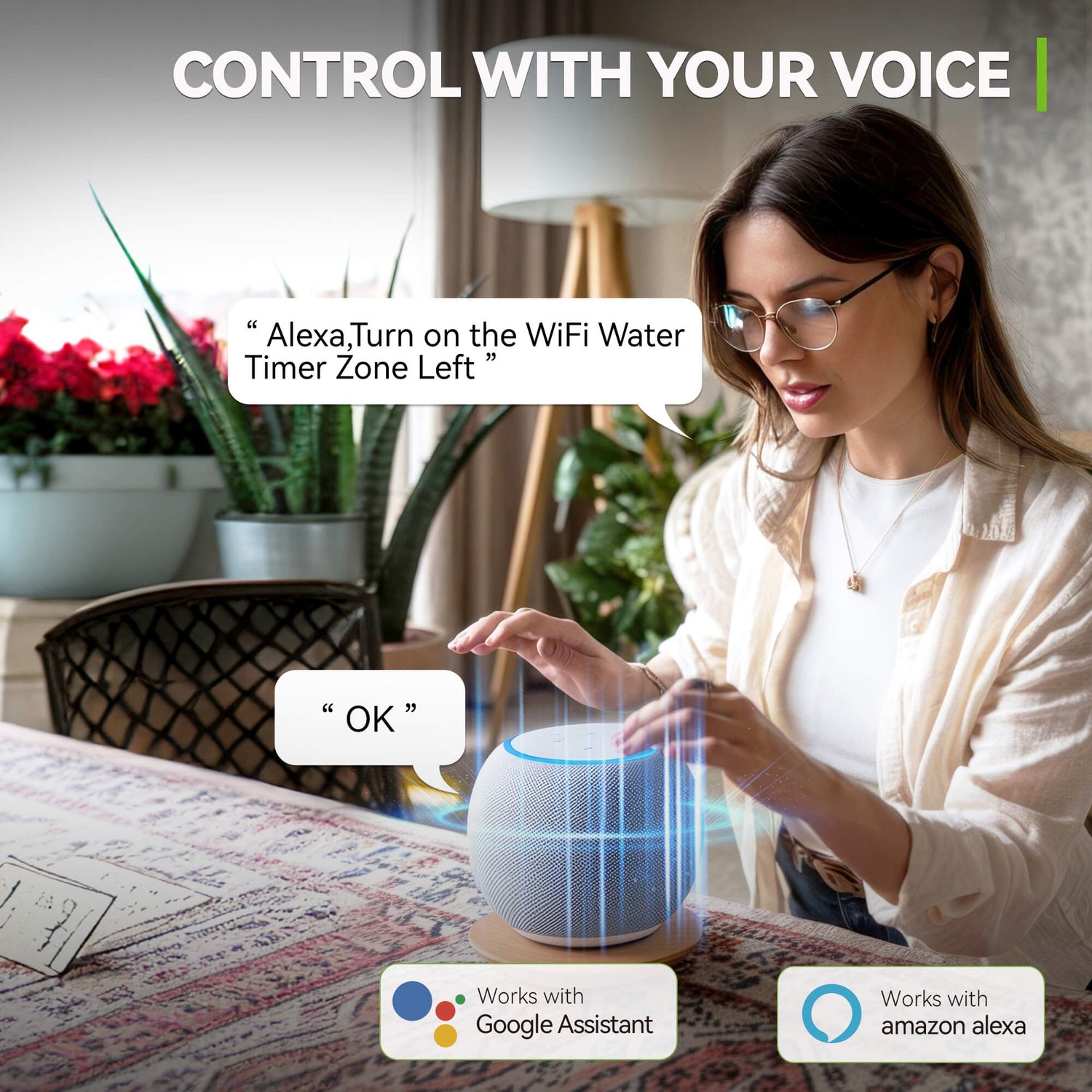 Smart garden watering system