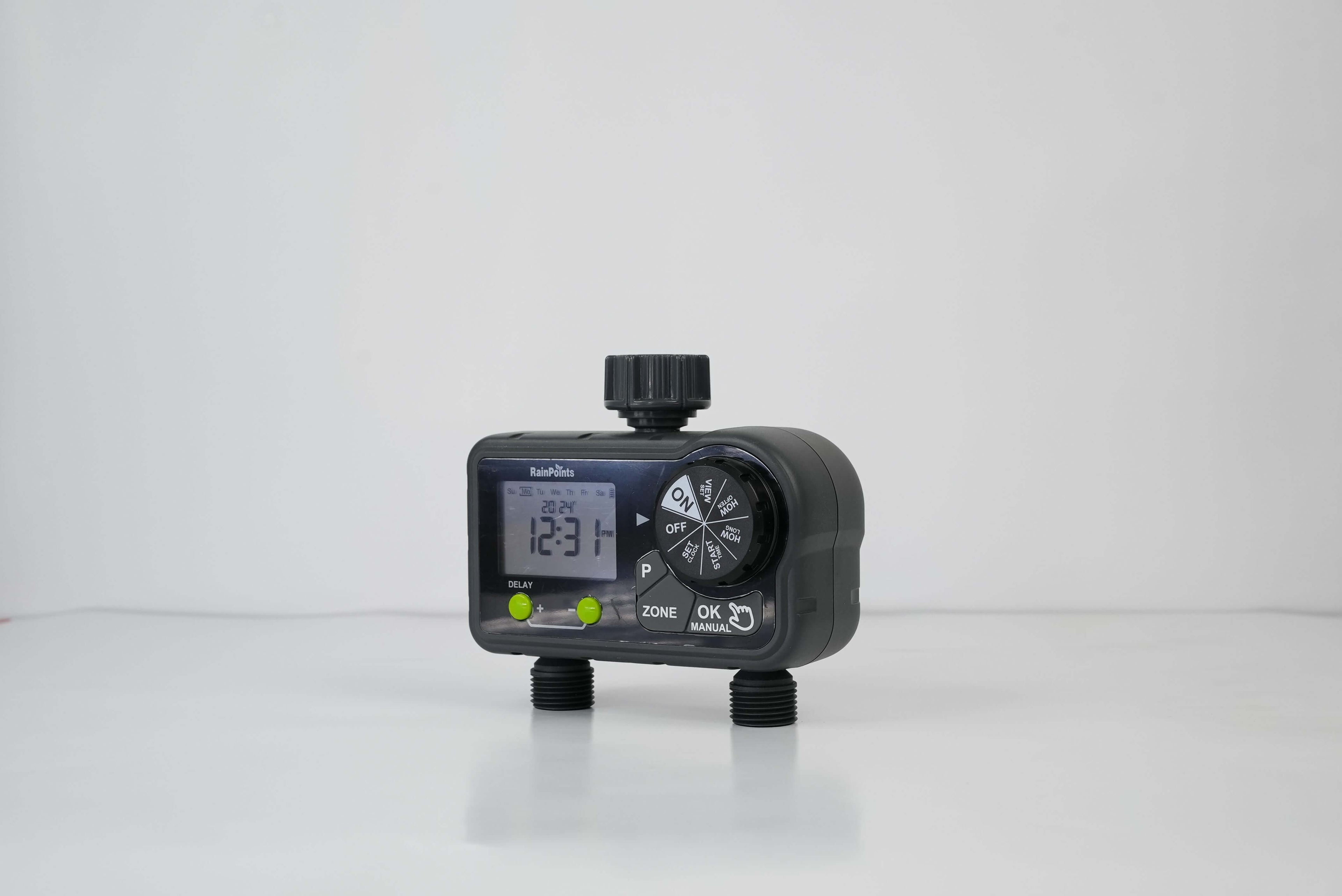 RainPoints 2-Zone Digital Sprinkler Timer