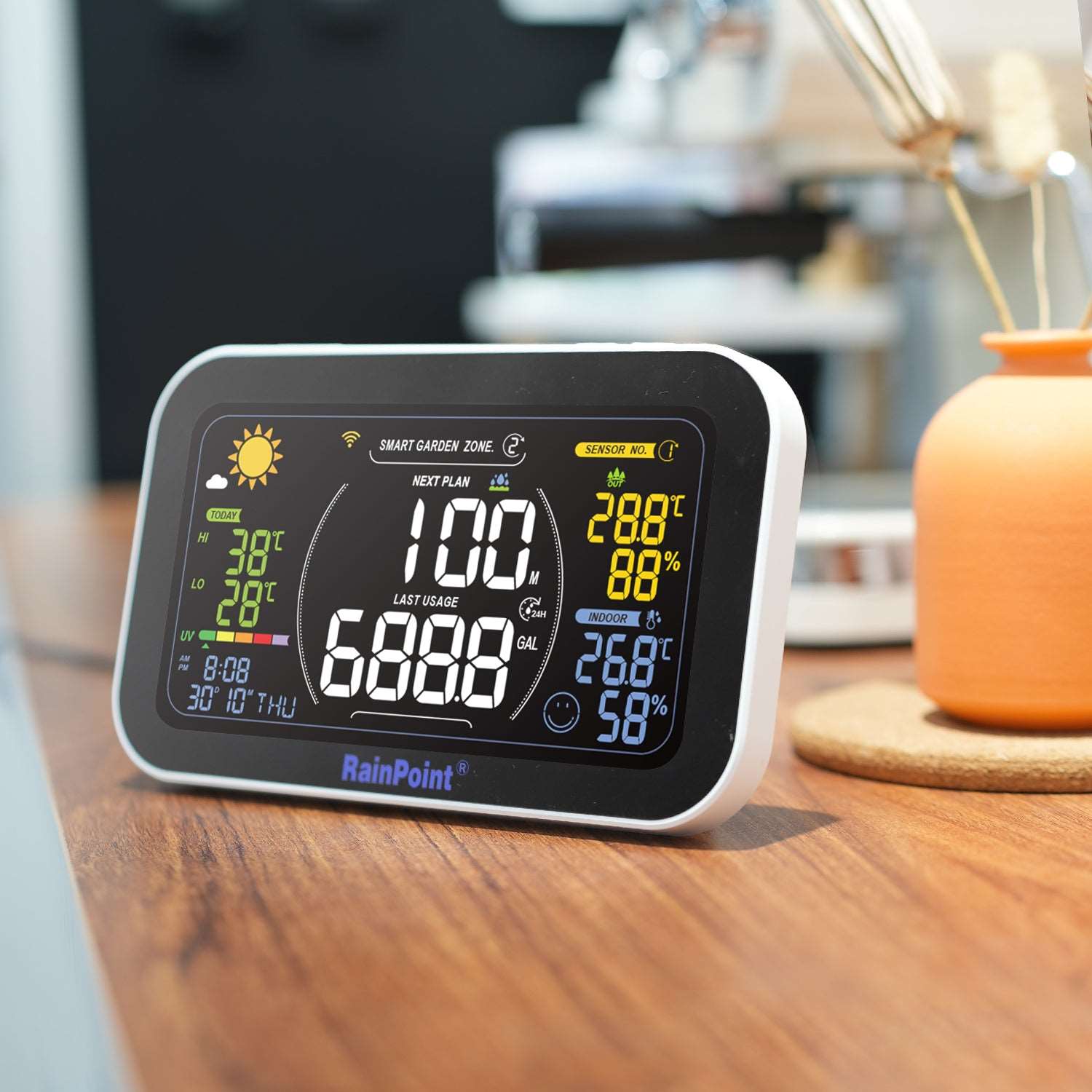 Irrigation & Mist Mode - Smart Irrigation Controller WIFI Water Timer with Weather Station