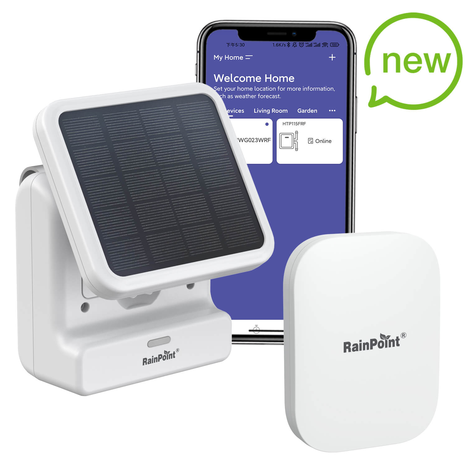RainPoint solar irrigation system