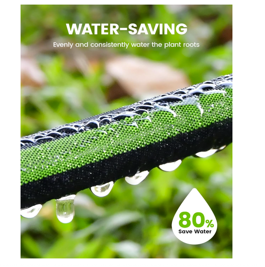 RAINPOINT Flat Soaker Hose 100FT