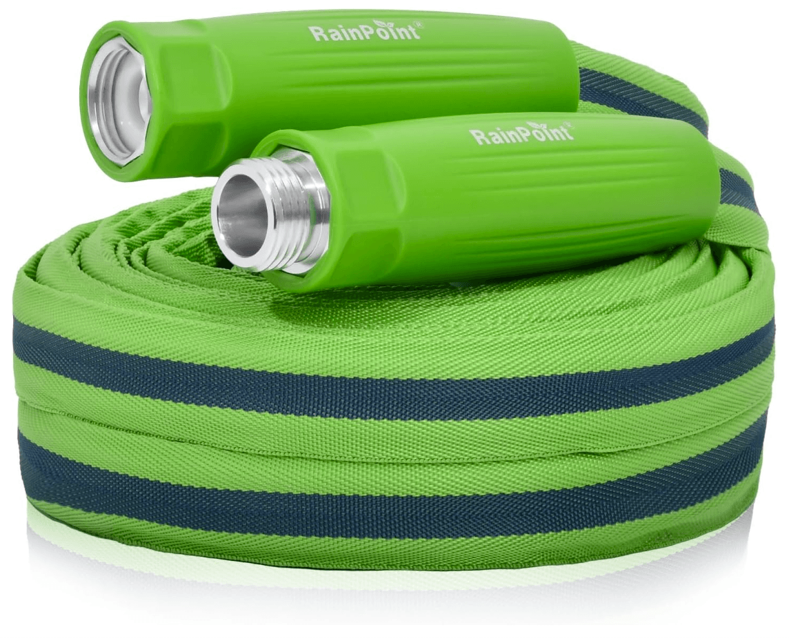 RAINPOINT Garden Hose 50FT, 3/4" Fittings