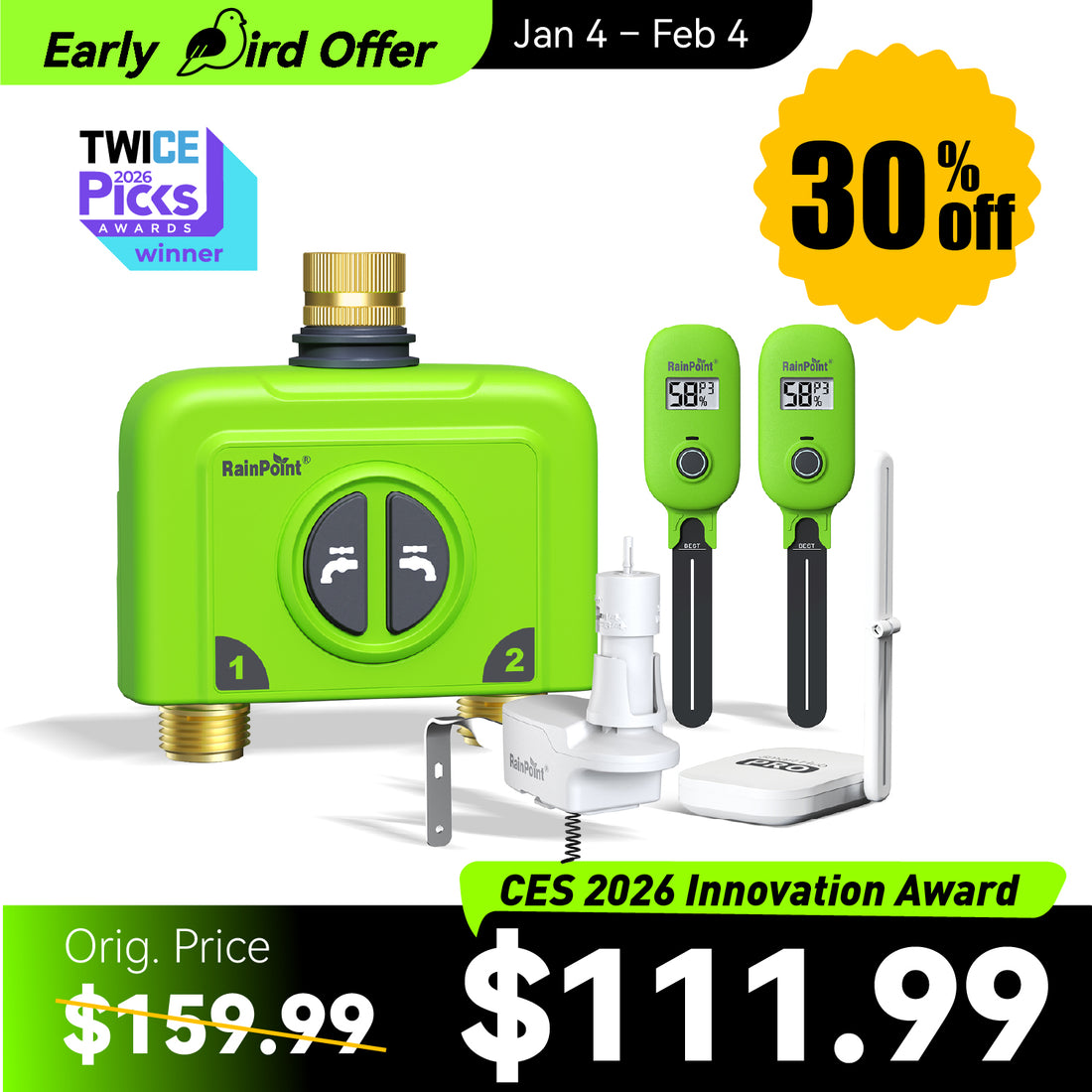 The First All-in-One Smart Home Irrigation System For Effortless, Sustainable Watering