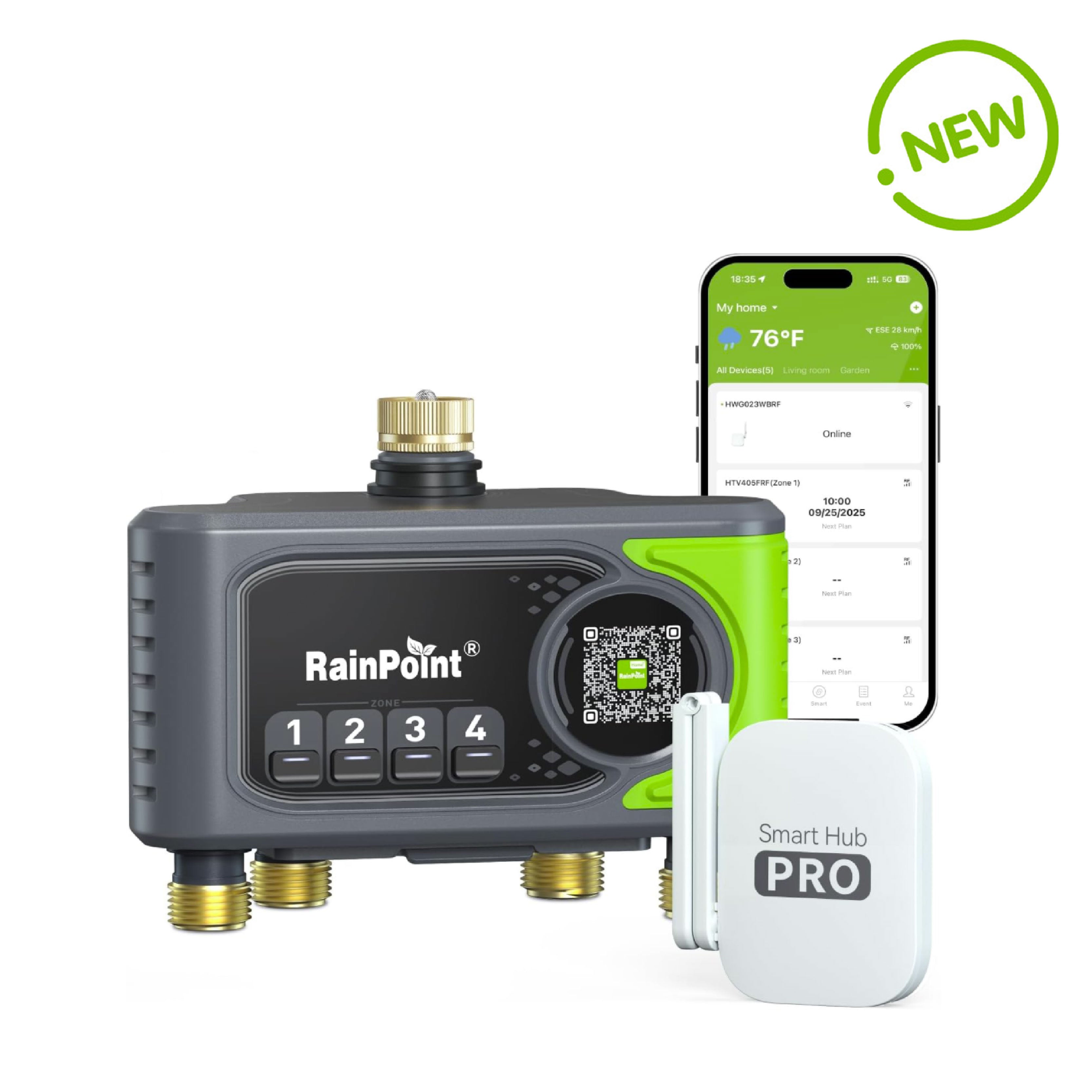 WiFi Sprinkler Timer 4 Zone