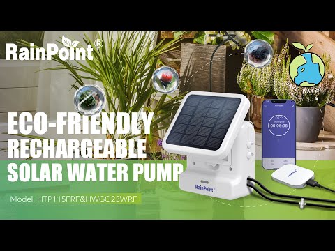 RainPoint solar irrigation system with mini box hub Basic Package