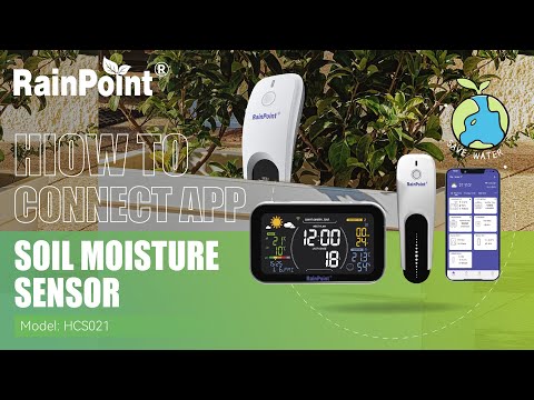 RainPoint Smart + Soil& Moisture Sensor Model No: HCS021