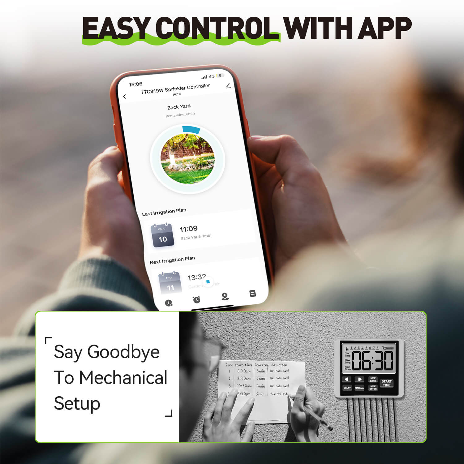 drip system for plants