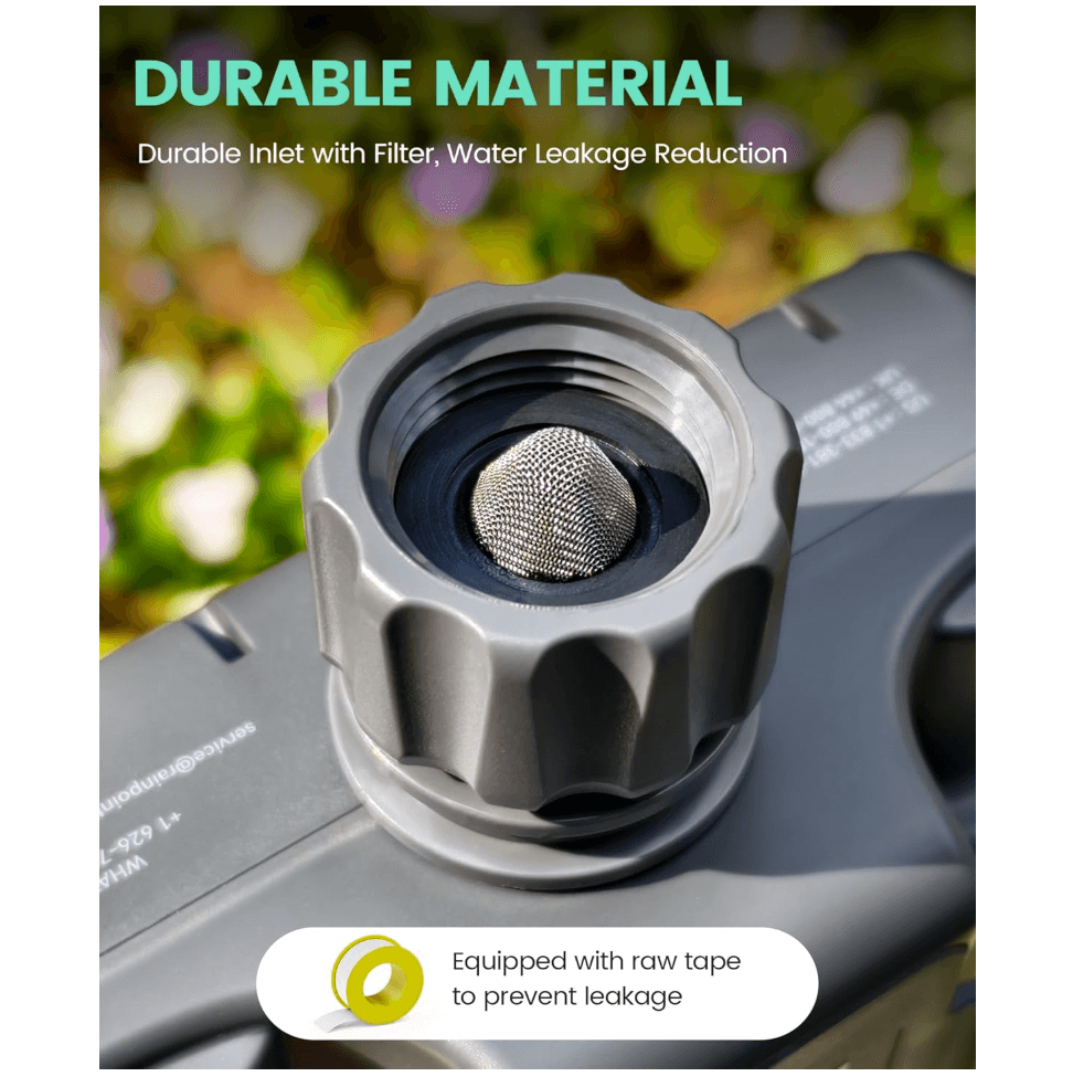 RainPoint 2-Zone Digital Sprinkler Timer, Hose Water Timer