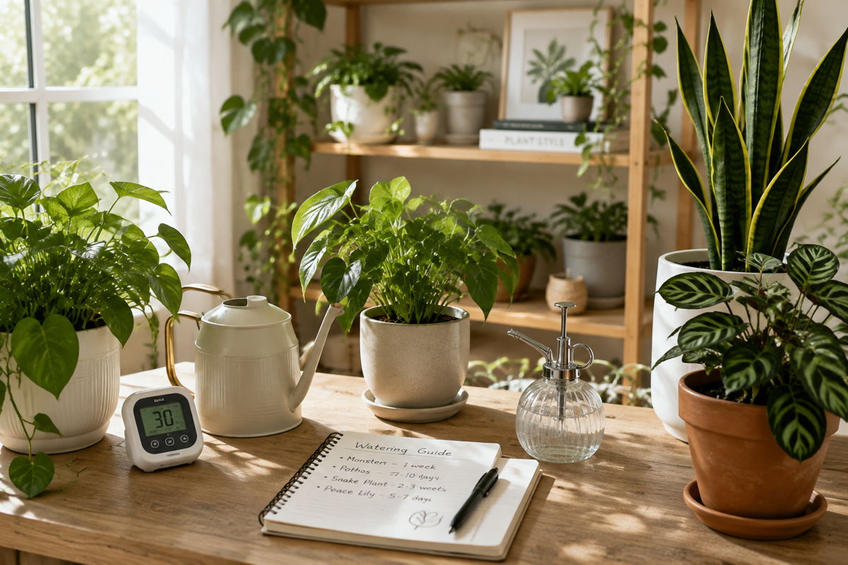 How Often Should You Water Indoor Plants?
