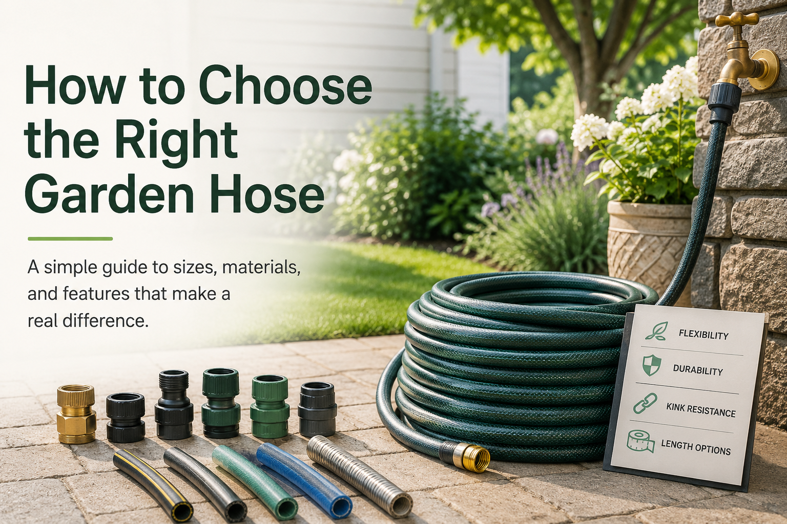 how to choose a garden hose