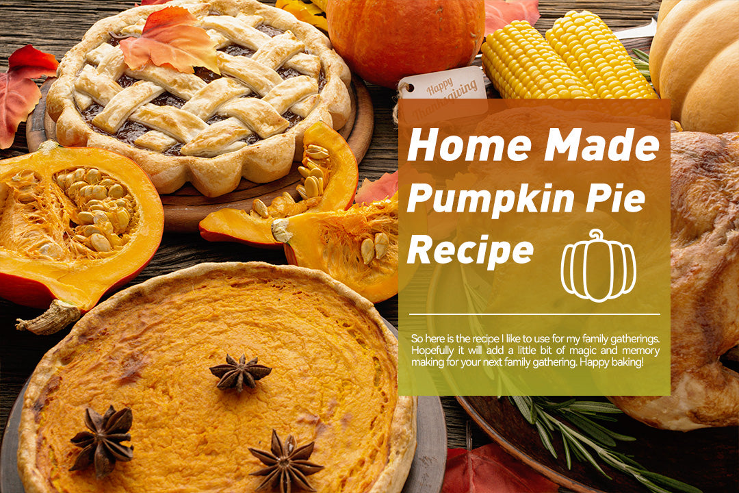 Home Made Pumpkin Pie Recipe