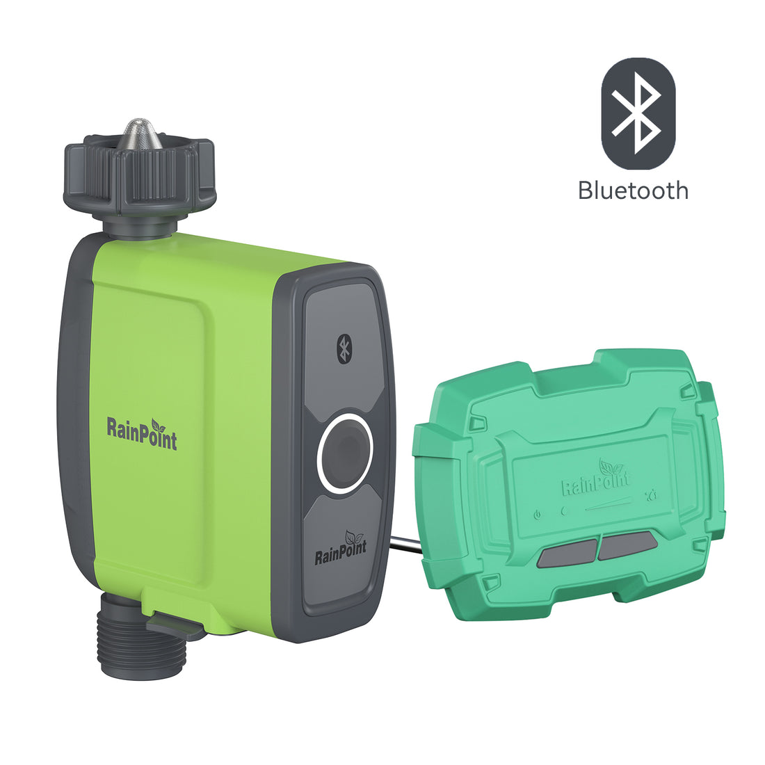 RainPoint Bluetooth Smart Sprinkler Timer, Hose Water Timer And TCS005ARF Bluetooth Soil Sensor