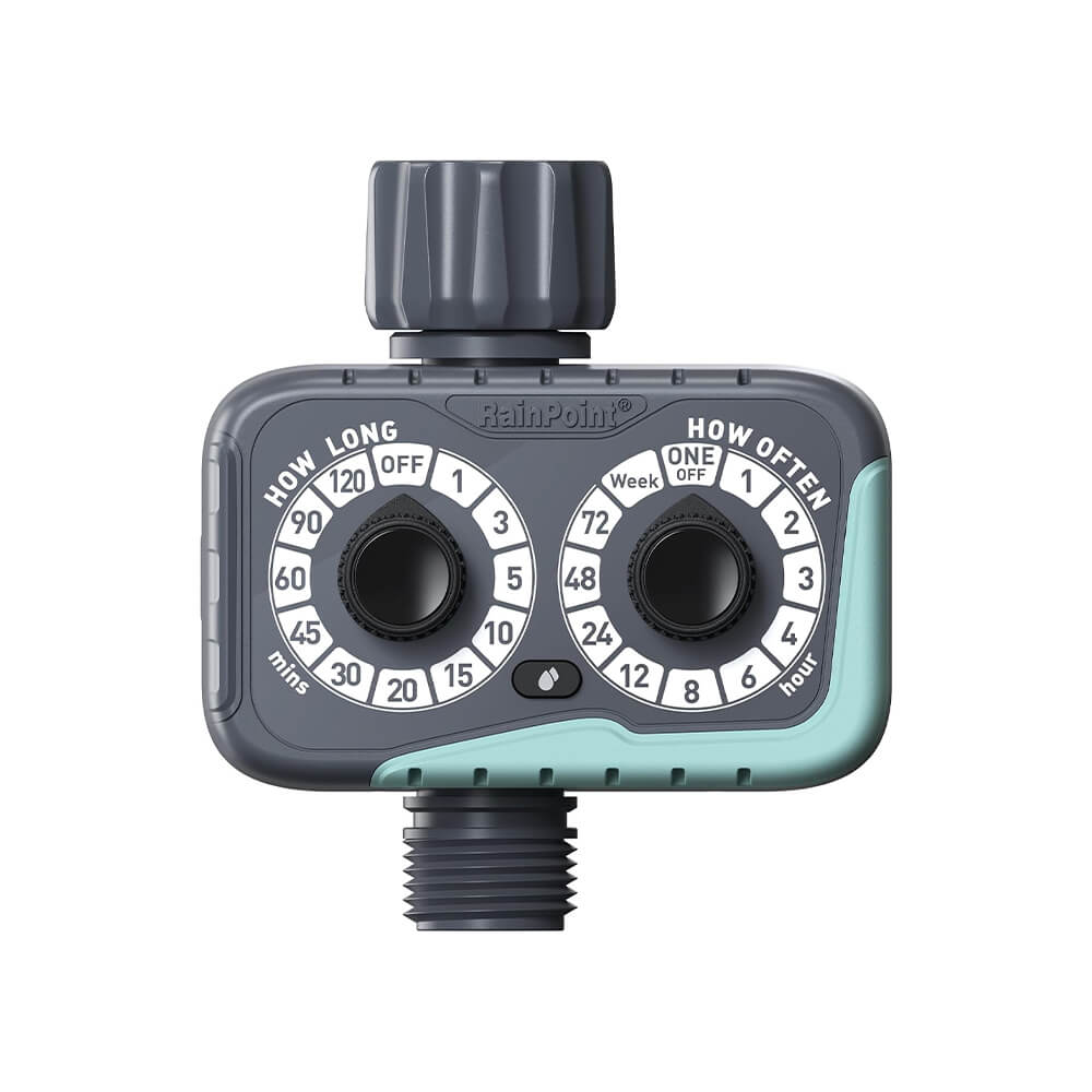 2 Dial Garden Hose Water Timer