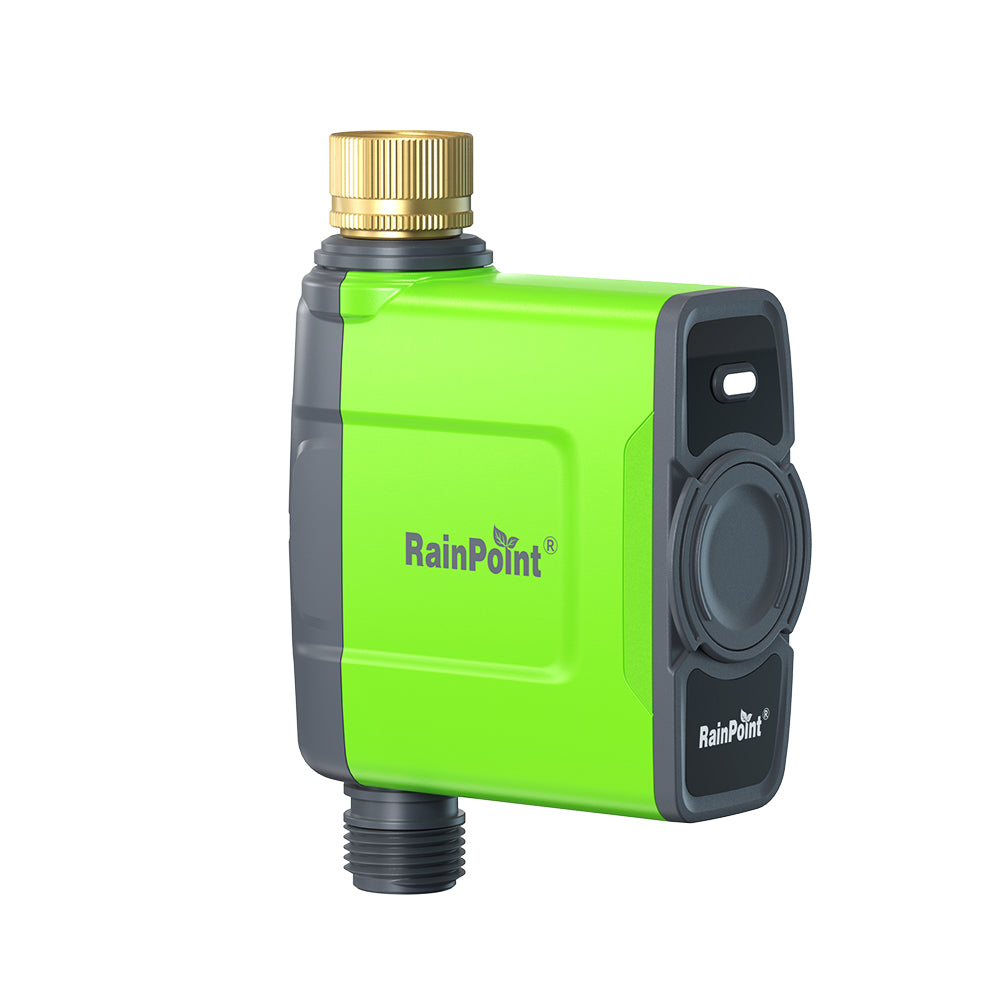 RainPoint WiFi Water Timer for Garden Hose, for Lawn and Garden, Brass Inlet (No WiFi Gateway)