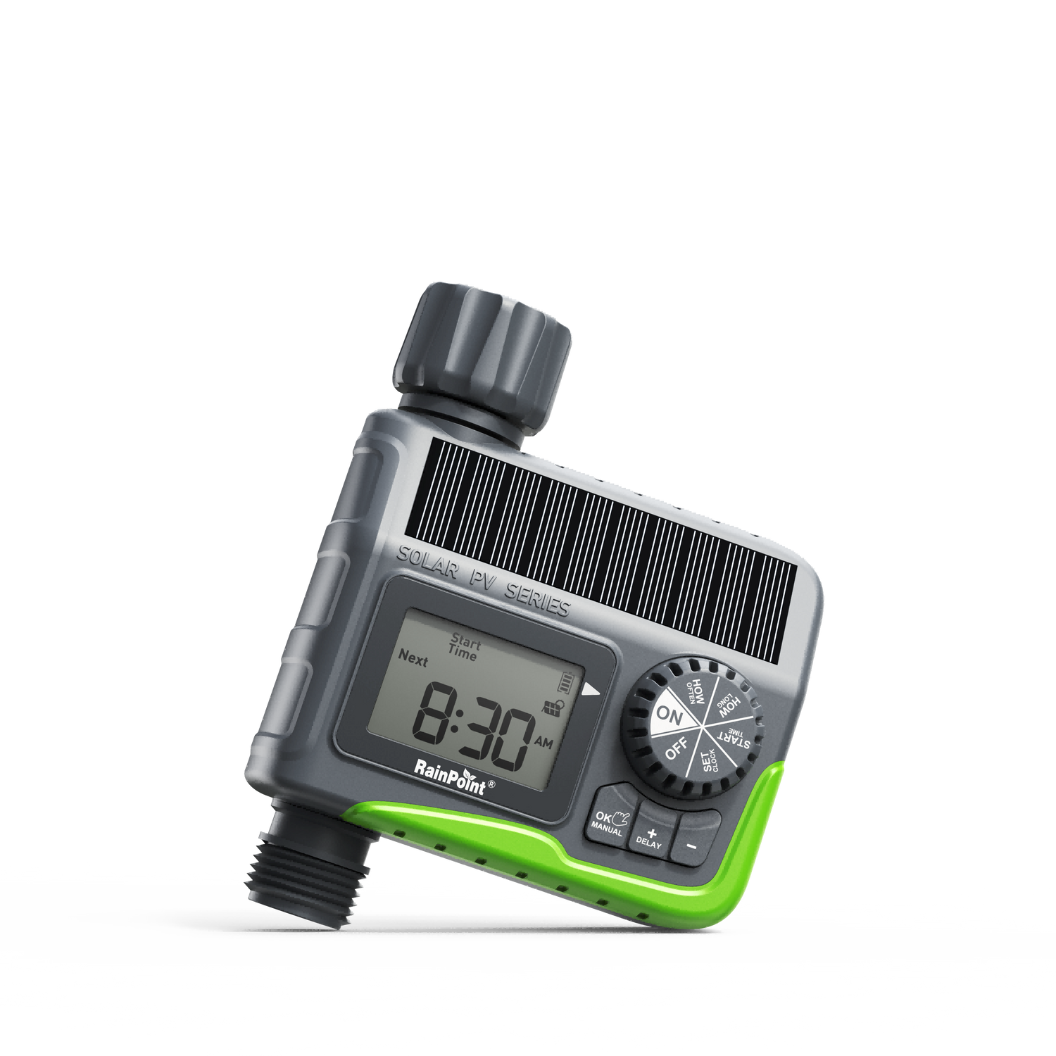 RainPoint 1-Zone Outdoor Solar Water Timer