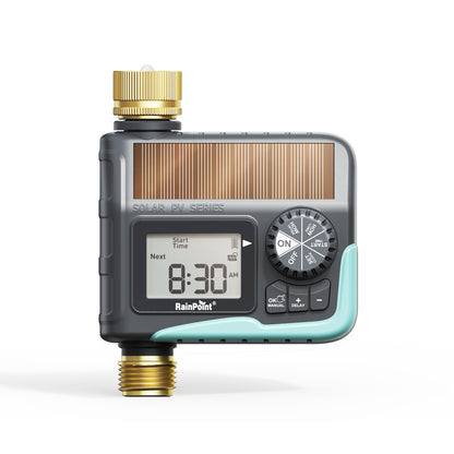 RainPoint 1-Zone Outdoor Solar Water Timer