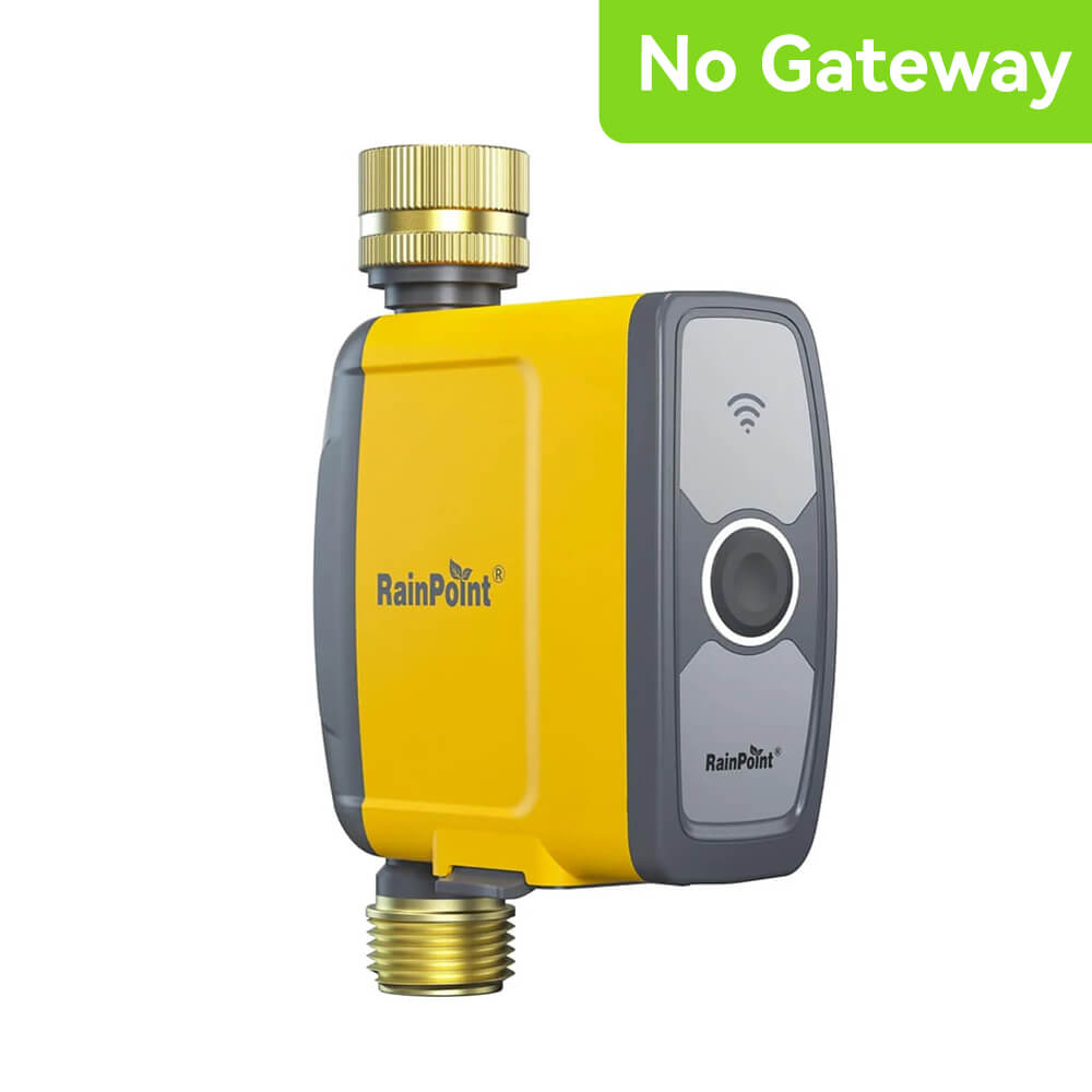 RainPoint WiFi Water Timer, Brass Inlet &amp; Outlet(No WiFi Hub)