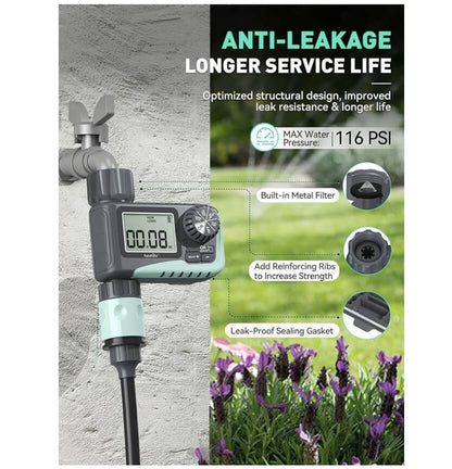 RainPoint ITV105 Mini Digital Sprinkler Timer 1-Zone Hose Water Timer