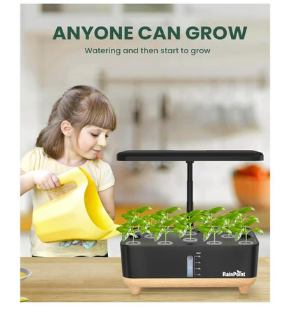 RainPoint Hydroponic Garden Kit – Indoor Herb &amp; Veggie Planter (13 Pods)