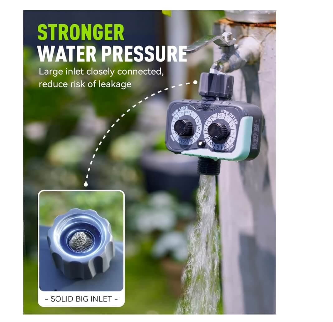 Mechanical water timer