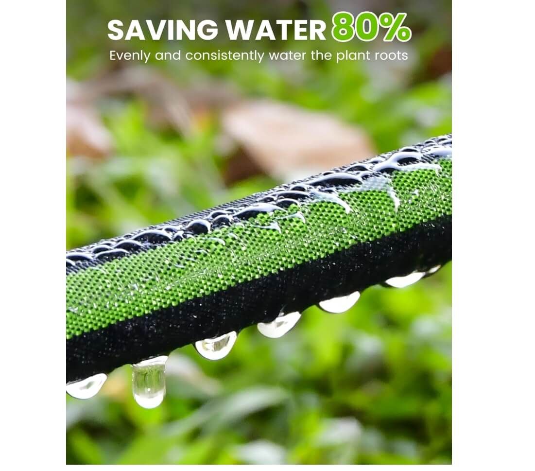 RAINPOINT Flat Soaker Hose 50ft