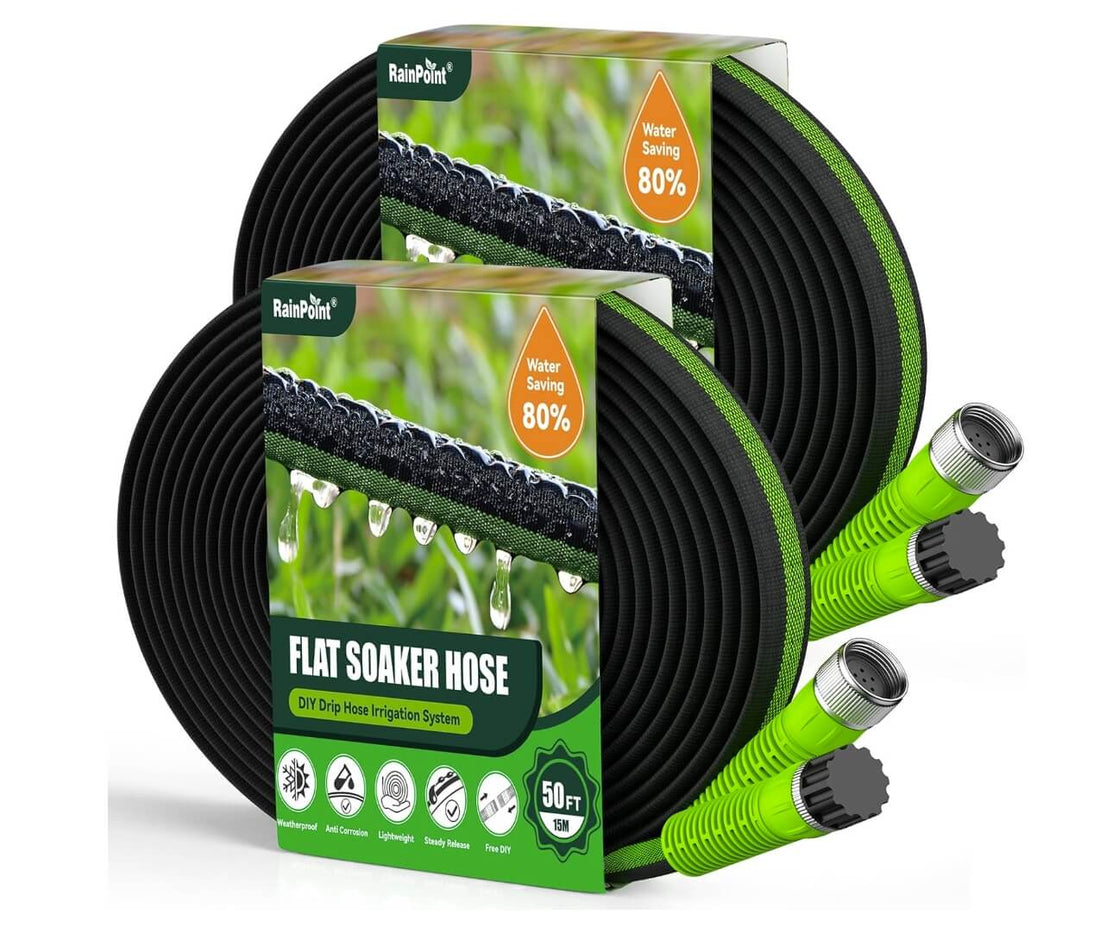 RAINPOINT Flat Soaker Hose 100FT
