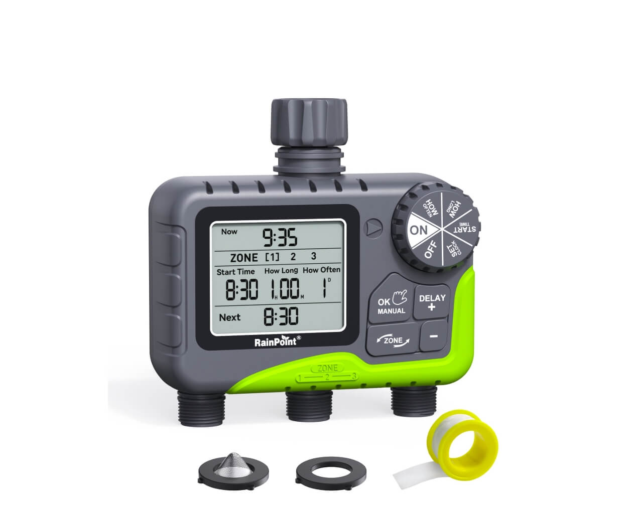 RainPoint Sprinkler Timer 3-Zone