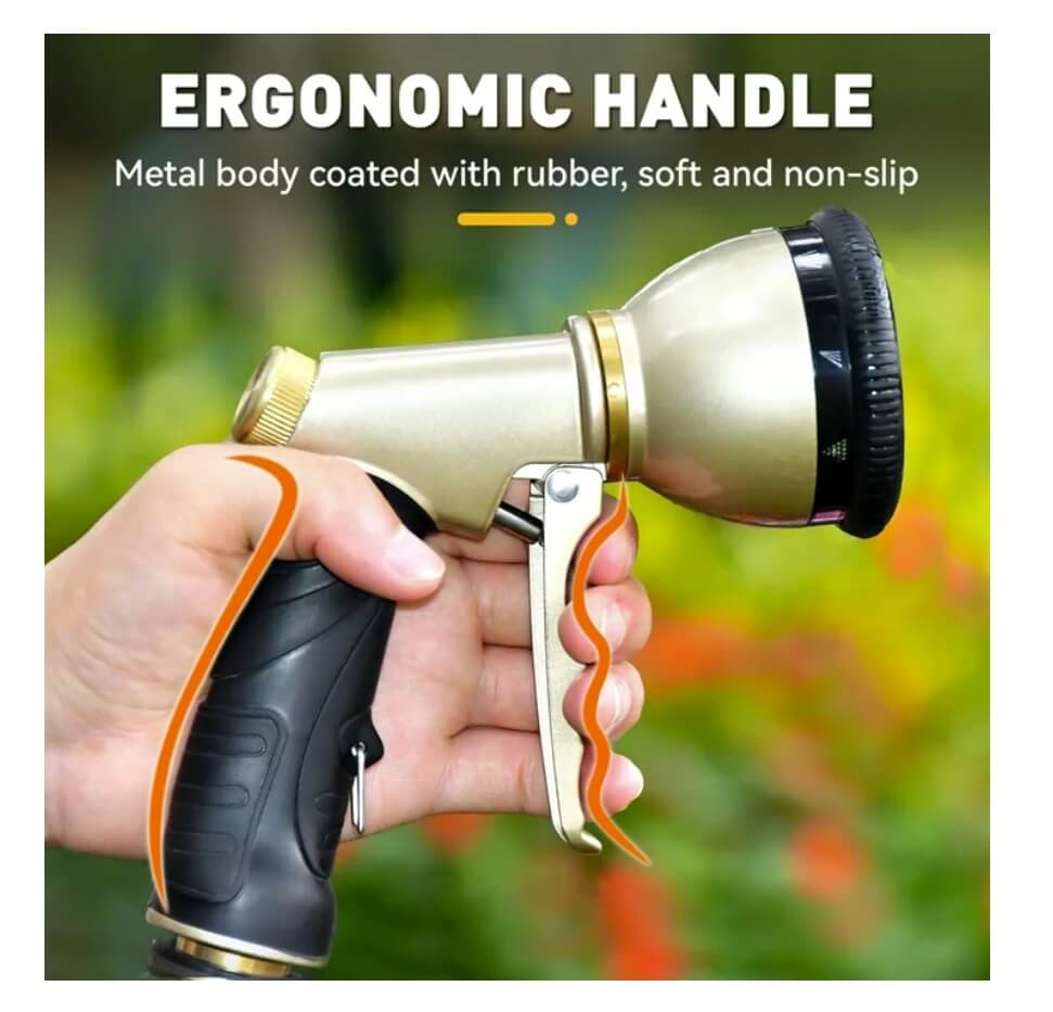 RainPoint Garden Hose Nozzle Sprayer,Yellow