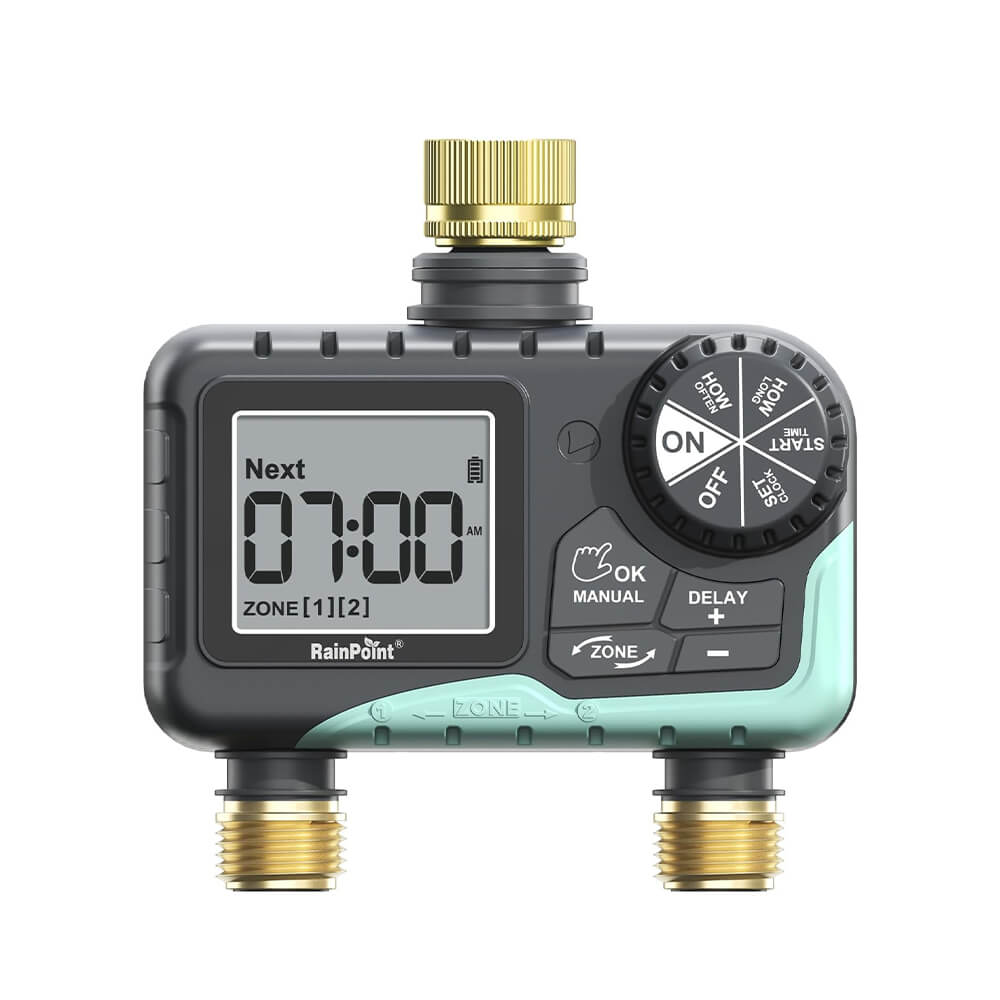2 Zone Sprinkler Timer 