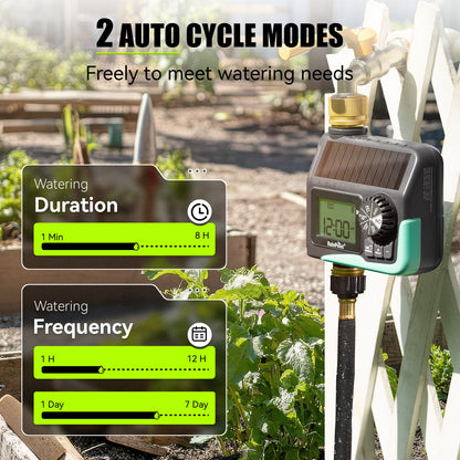 RainPoint 1-Zone Outdoor Solar Water Timer
