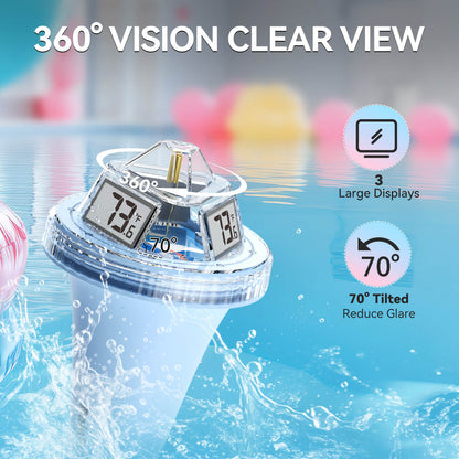 RAINPOINT Displays Wireless Digital Pool Thermometer -Blue