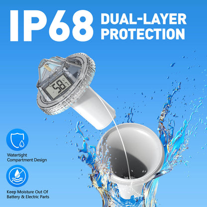 RainPoint Smart Wireless Pool Thermometer