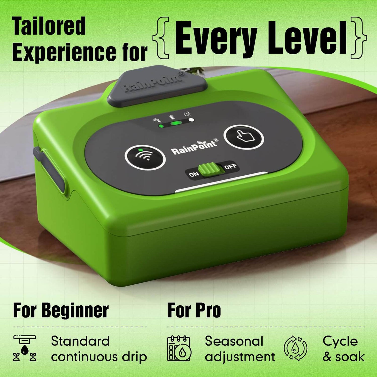 rainpoint wifi automatic watering system for indoor potted plants RAINPOINT Direct WiFi Automatic Plant Waterer System,APP Control WiFi-Enable Smart Indoor Drip Irrigation Kit,Notification Water 10-15 Plants