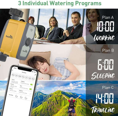 3 Individual Watering Programs