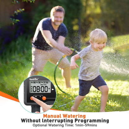 2-Pack RainPoint Programmable Automatic/Manual Irrigation System,1 Outlet