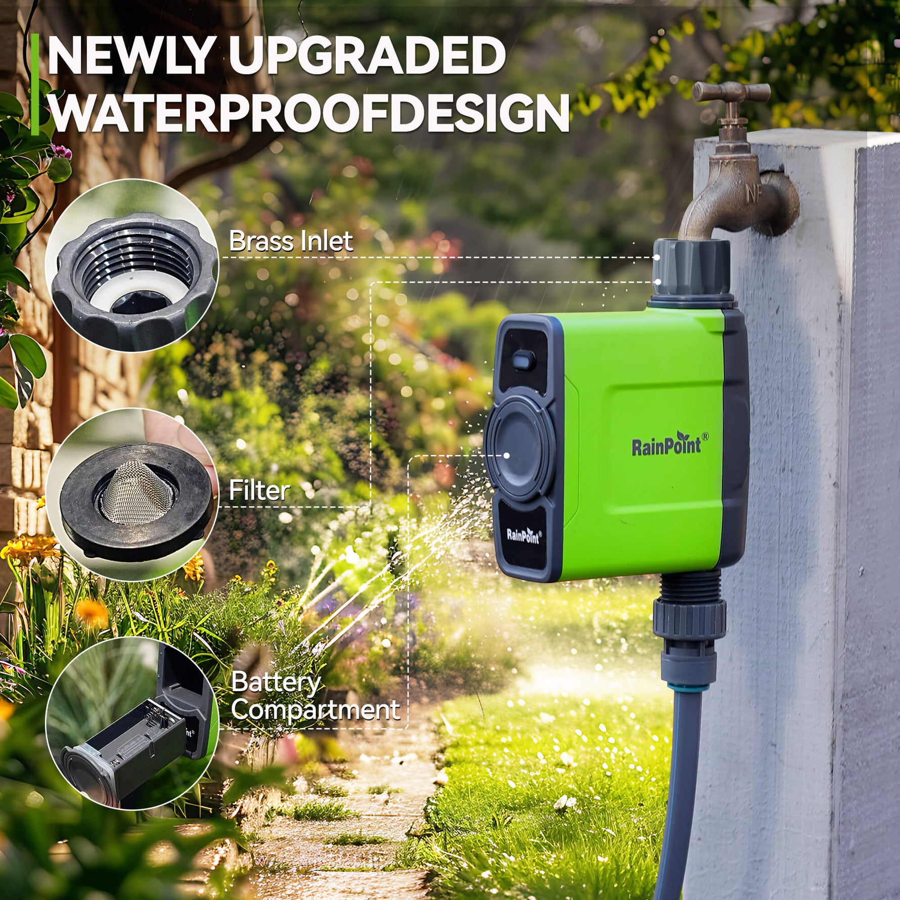 WiFi sprinkler timer